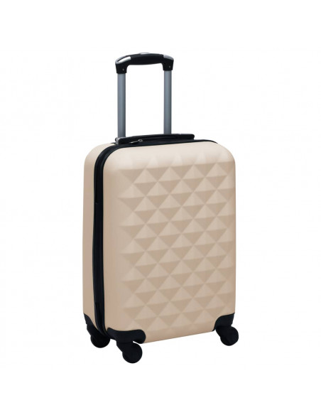 Trolley a Custodia Rigida Oro ABS