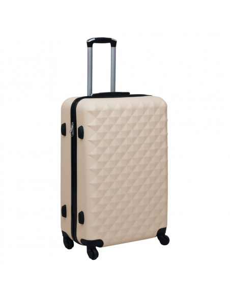 Trolley a Custodia Rigida Oro in ABS