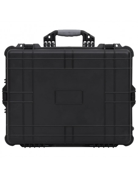 Valigetta da Volo con Ruote Nera 63x50x23 cm in PP