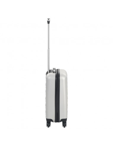 Trolley a Custodia Rigida Argento Lucido ABS