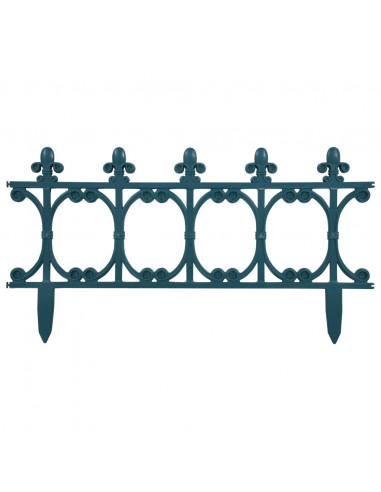 Bordature per Prato 16 pz Verde 10 m in PP