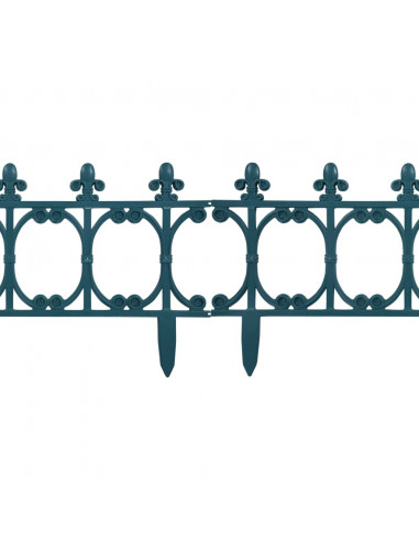 Bordature per Prato 16 pz Verde 10 m in PP