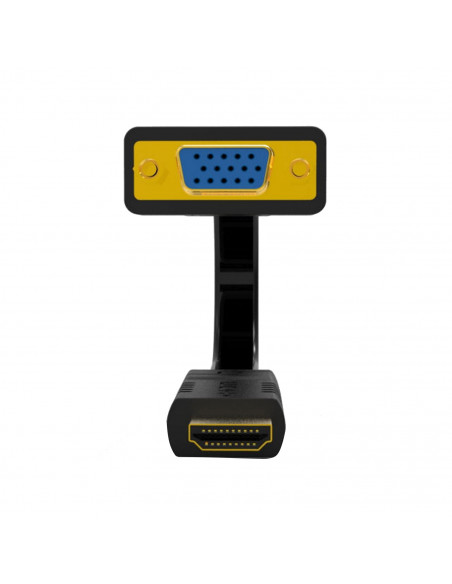 Ewent EW9869 cavo e adattatore video 0,15 m HDMI tipo A (Standard) VGA (D-Sub) Nero