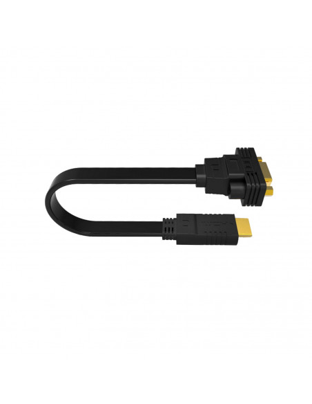 Ewent EW9869 cavo e adattatore video 0,15 m HDMI tipo A (Standard) VGA (D-Sub) Nero