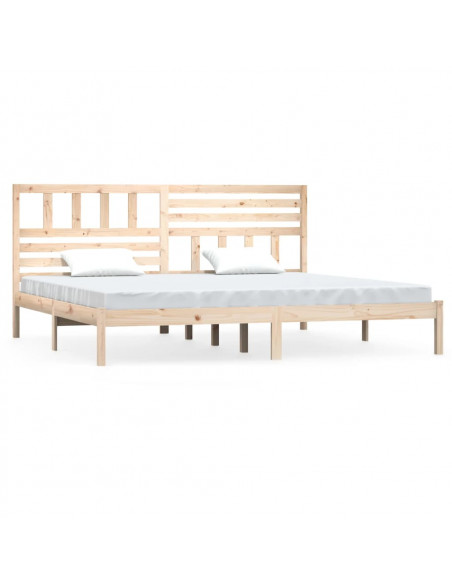 Giroletto in Legno Massello di Pino 200x200 cm