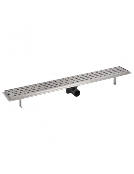 Canaletta di Drenaggio per Doccia Lineare 930x140 mm in Acciaio