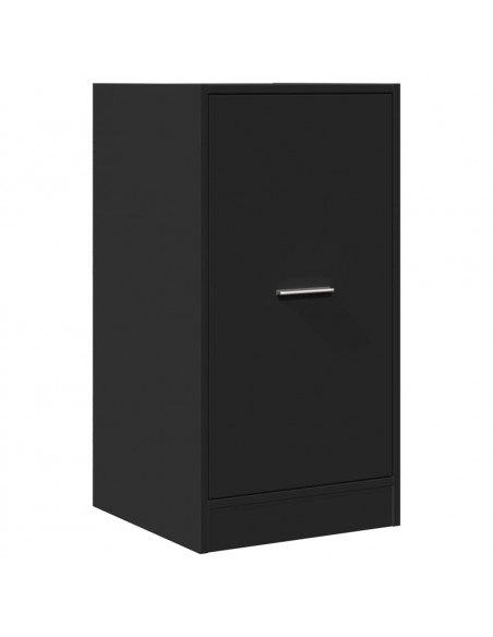 Armadietto da Farmacia Nero 40x41x77,5 cm in Truciolato