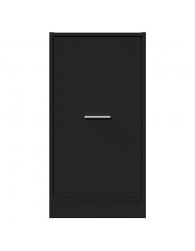 Armadietto da Farmacia Nero 40x41x77,5 cm in Truciolato