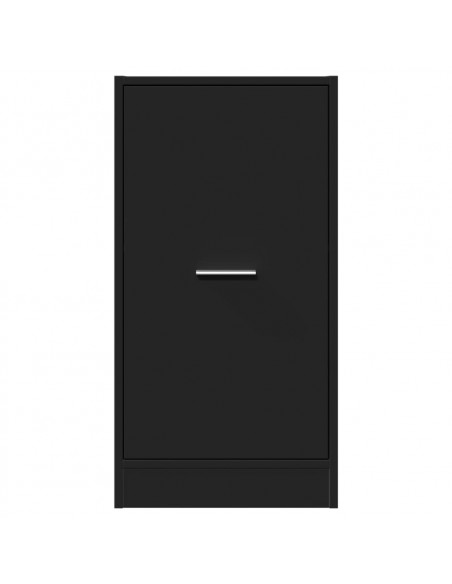 Armadietto da Farmacia Nero 40x41x77,5 cm in Truciolato