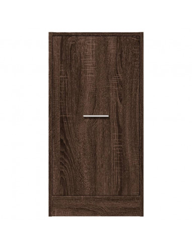 Armadietto da Farmacia Rovere Marrone 40x41x77,5 cm Truciolato