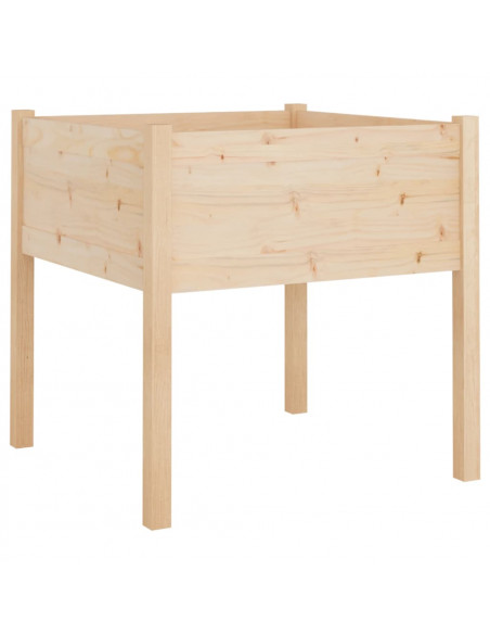 Fioriera da Giardino 70x70x70 cm in Legno Massello di Pino