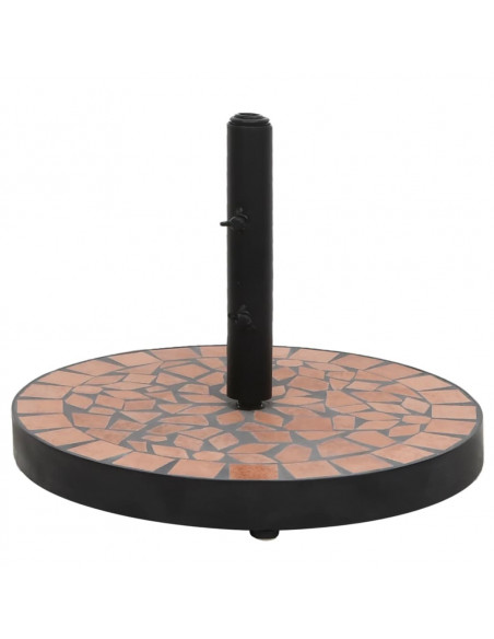 Base per Ombrellone Terracotta Rotonda 12 kg
