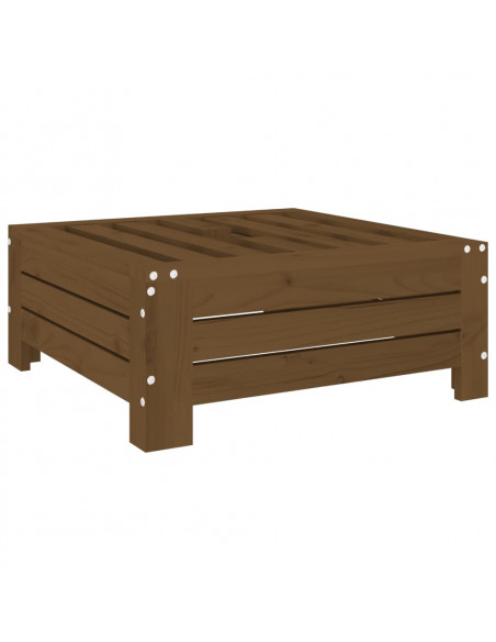 Copertura per Base Ombrellone Miele in Legno Massello di Pino