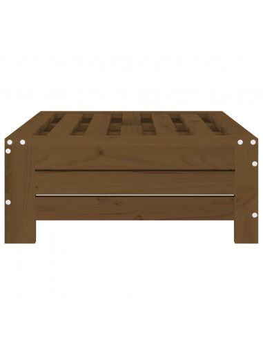 Copertura per Base Ombrellone Miele in Legno Massello di Pino