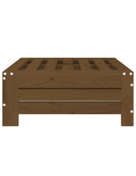 Copertura per Base Ombrellone Miele in Legno Massello di Pino