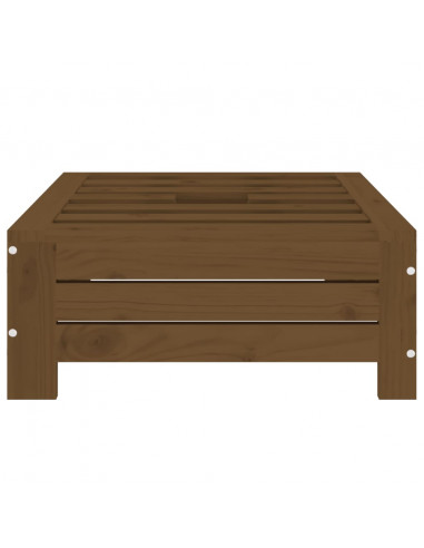Copertura per Base Ombrellone Miele in Legno Massello di Pino