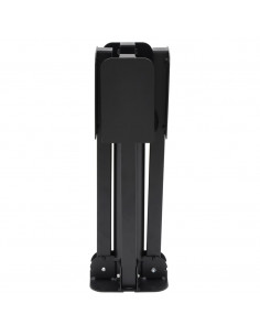 Base Pieghevole Ombrellone Palo Ø38/48 mm Nero Lucido Acciaio 2