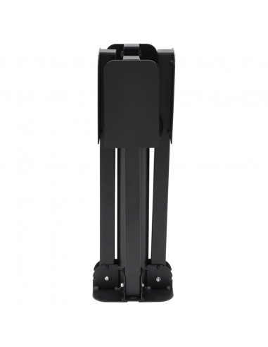 Base Pieghevole Ombrellone Palo Ø38/48 mm Nero Lucido Acciaio