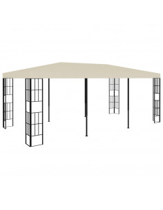 Gazebo 3x3 m Crema 2