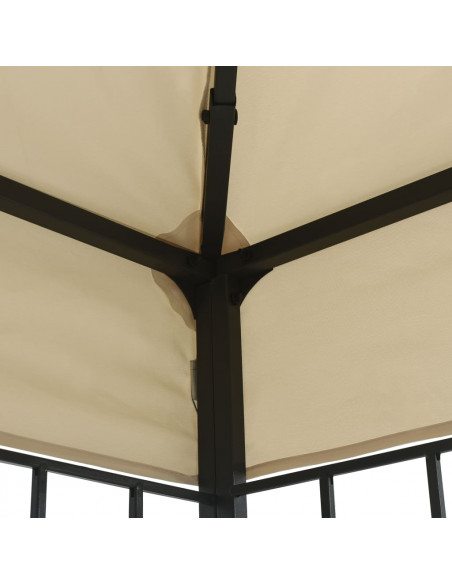 Gazebo 3x3 m Crema