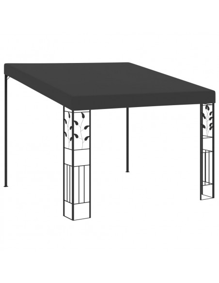 Gazebo a Parete 3x3x2,5 m Antracite