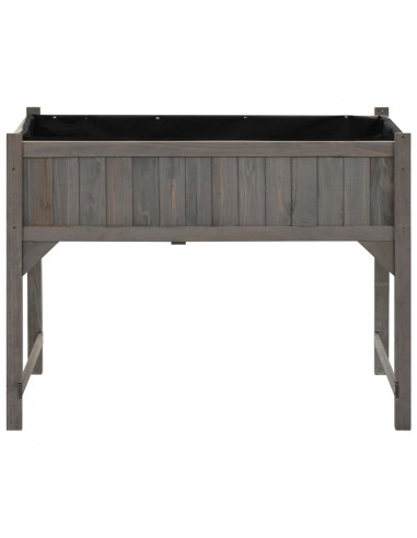 Aiuola Rialzata con Copertura Serra 110x54x120cm Abete Massello