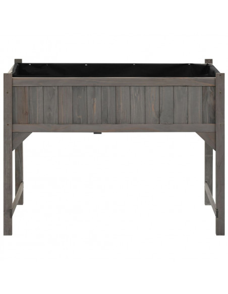 Aiuola Rialzata con Copertura Serra 110x54x120cm Abete Massello