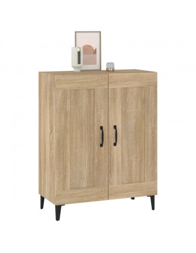 Credenza Rovere Sonoma 69,5x34x90 cm in Legno Multistrato