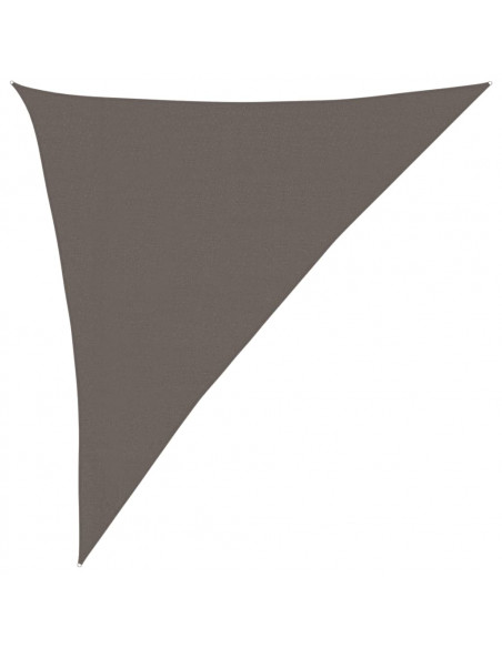 Vela Parasole 160 g/m² Antracite 3x4x5 m in HDPE