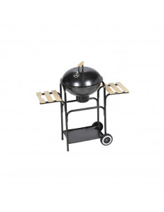 Barbecue a legna e carbone Michigan XL, barbeque rotondo 2
