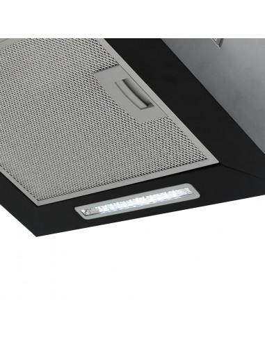 Cappa da Cucina ad Isola Sospesa LCD Sensore 55 cm in Acciaio