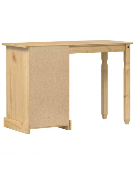 Toeletta Corona 110x47x75 cm in Legno Massello di Pino