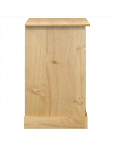 Toeletta Corona 104x47x75 cm in Legno Massello di Pino