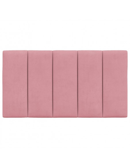 Cuscino Testiera Rosa 90 cm in Velluto