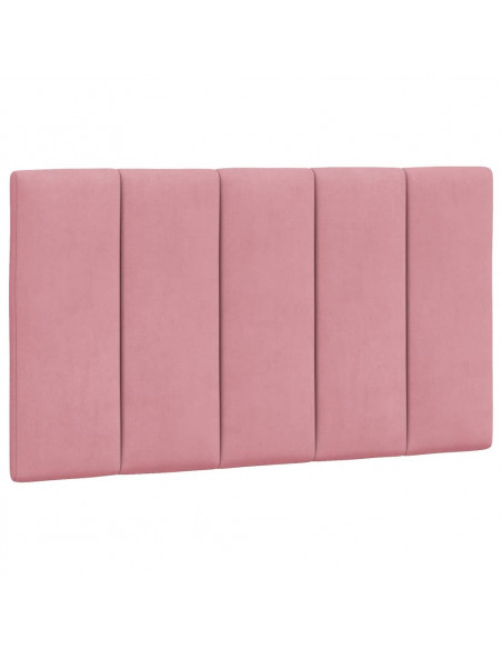Cuscino Testiera Rosa 90 cm in Velluto