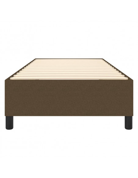 Giroletto Marrone Scuro 90x200 cm in Tessuto