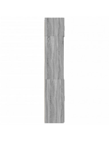 Armadietto Grigio Sonoma 70x42,5x225 cm in Truciolato