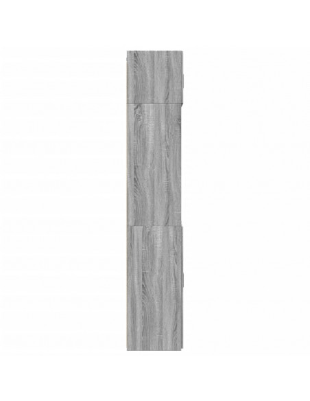 Armadietto Grigio Sonoma 70x42,5x225 cm in Truciolato