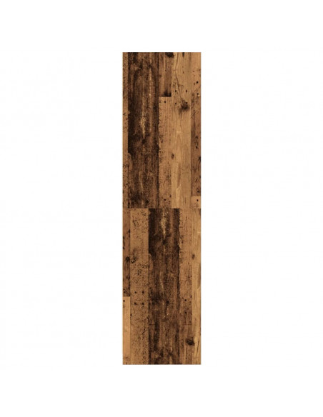 Armadio Legno Antico 100x50x200 cm in Legno Multistrato