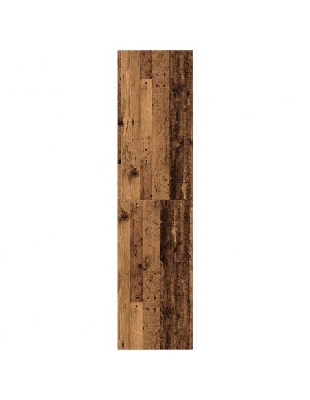 Armadio Legno Antico 80x50x200 cm in Legno Multistrato