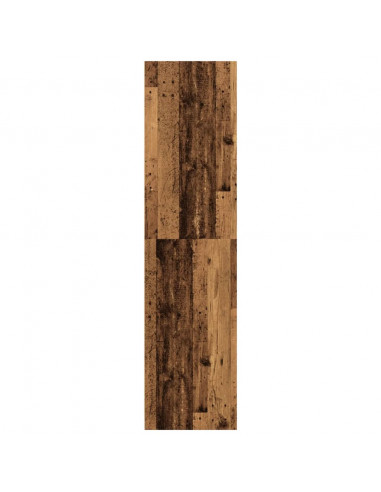 Armadio Legno Antico 80x50x200 cm in Legno Multistrato