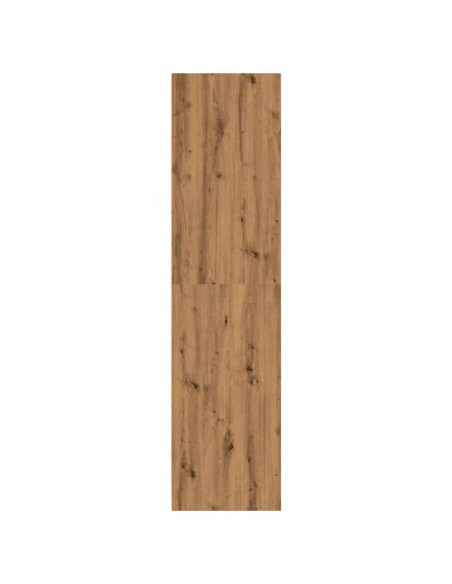 Armadio Rovere Artigianale 80x50x200 cm in Legno Multistrato