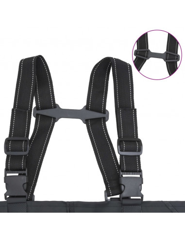 Wader con Stivali e Cintura Nero Taglia 38
