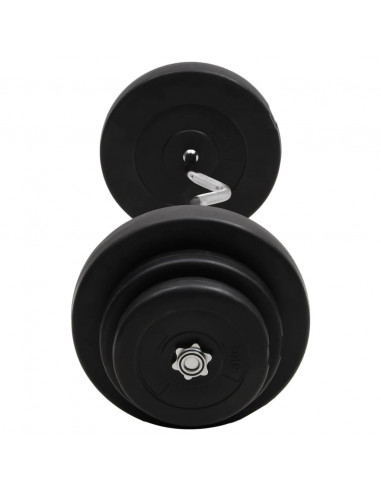 Bilanciere Curvo con Dischi 60 kg