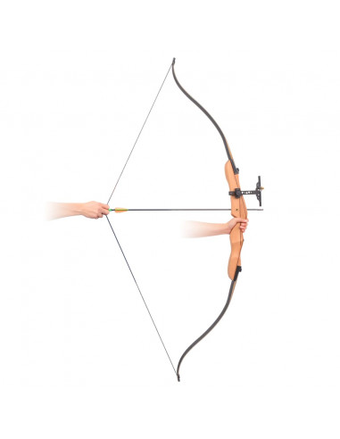 Arco Ricurvo per Adulti 173 cm 14,5 kg