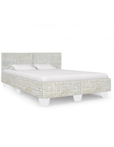 Giroletto Grigio in Rattan Naturale 140x200 cm