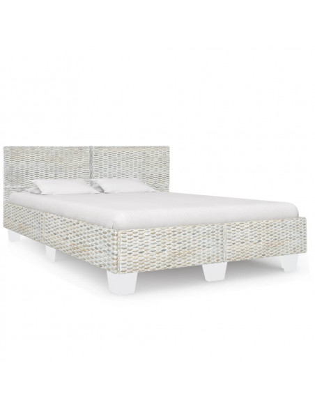 Giroletto Grigio in Rattan Naturale 140x200 cm