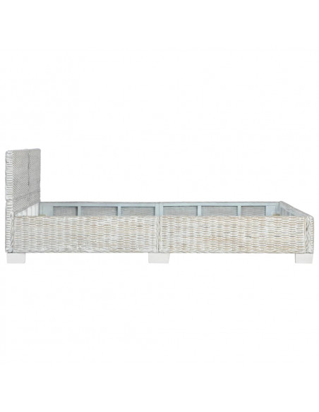 Giroletto Grigio in Rattan Naturale 140x200 cm