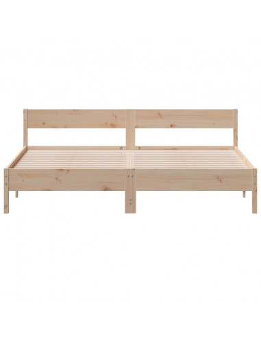 Giroletto con Testiera 180x200 cm Massello Pino