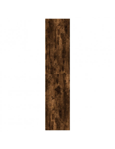 Credenza Rovere Fumo 30x41x185 cm in Legno Multistrato